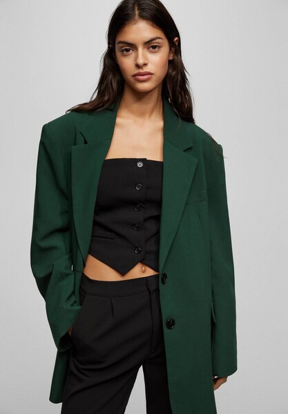 OVERSIZED  - Blazer - green