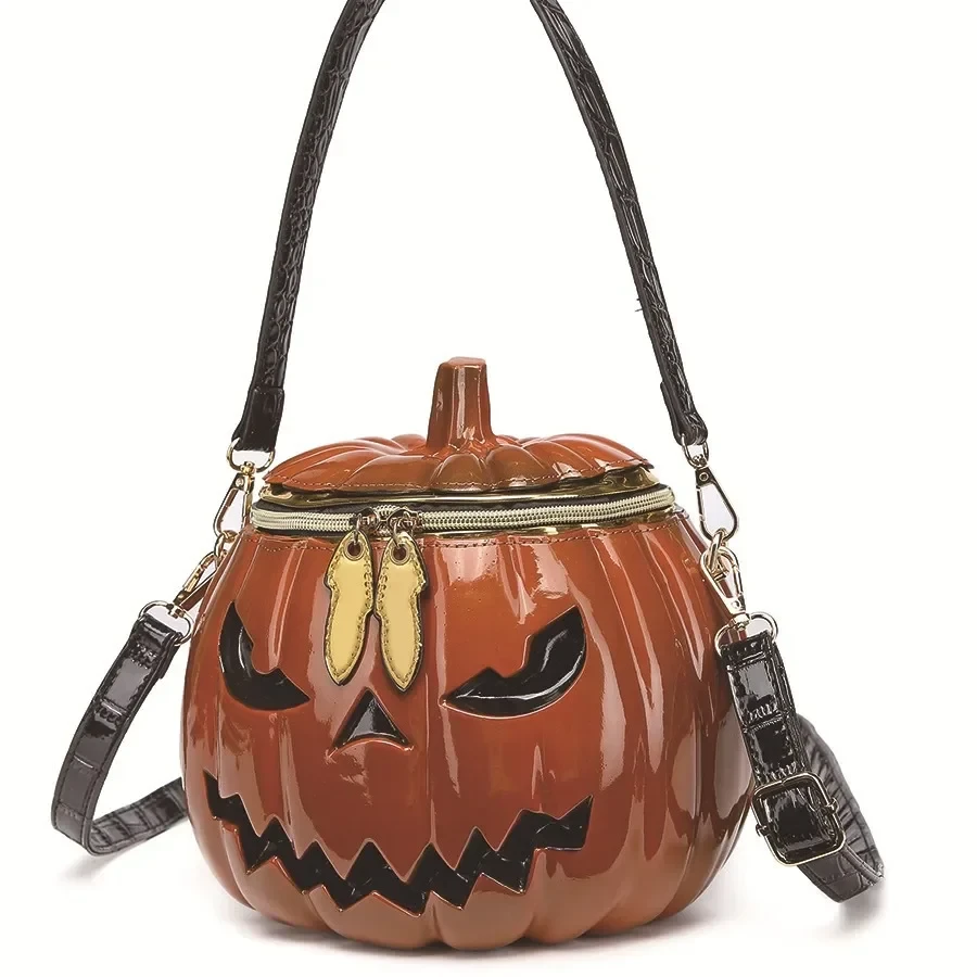 Sac à bandoulière pour femmes, pour Halloween, simulation de citrouille, sac à main multifonctionnel, décontracté, nouvelle collection 2024 - AliExpress 1524