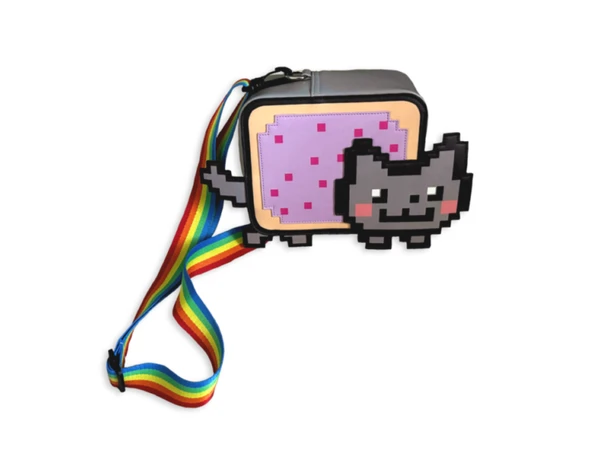 nyan cat crossbody bag