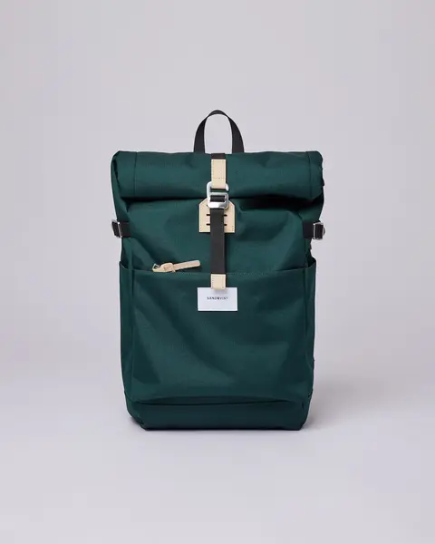 Ilon Dark Green with Natural Leather