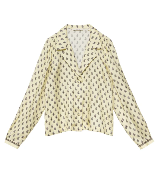 ELENE TOP -- SUNLIGHT TAORMINA PAISLEY