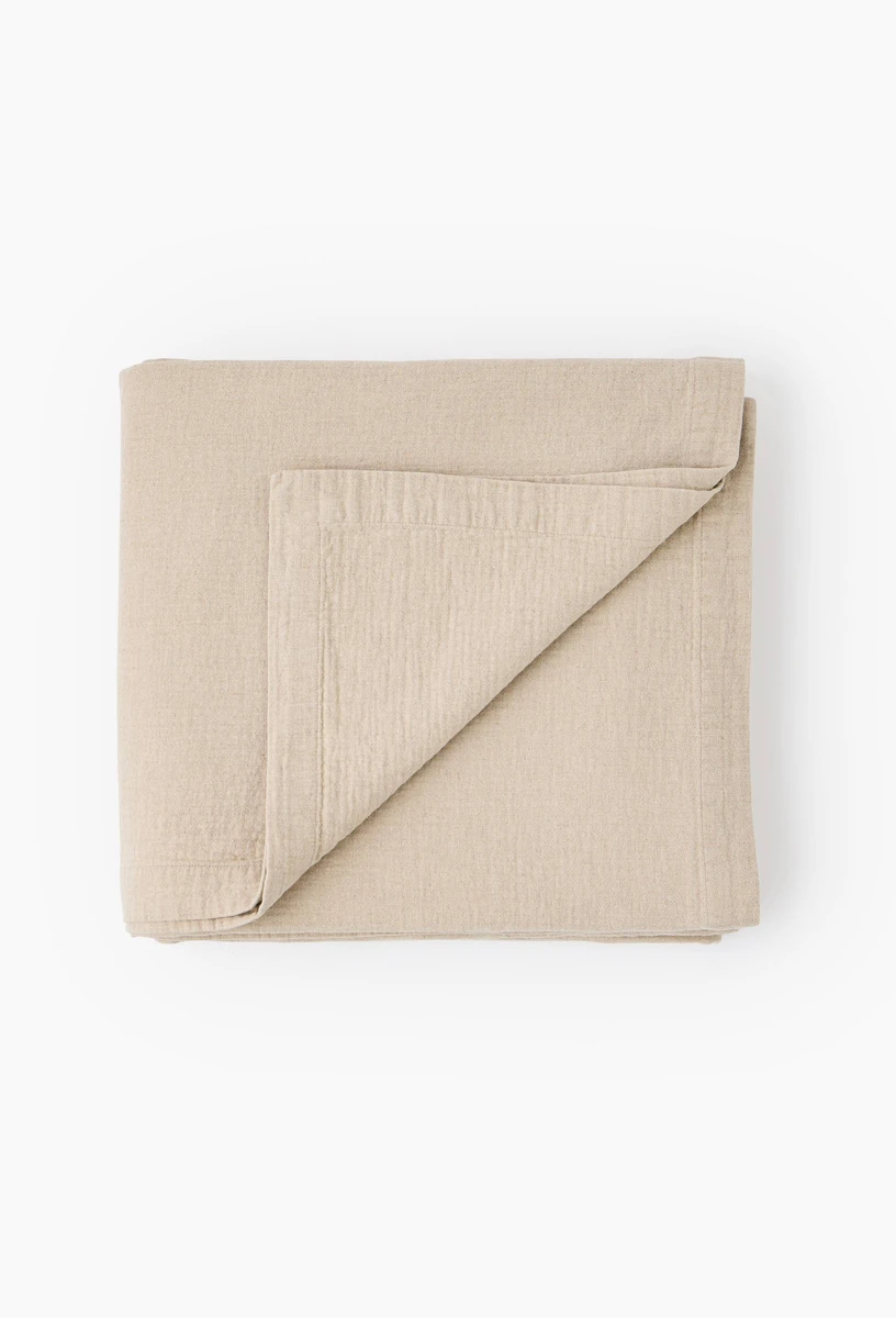 Couvre-lit en lin, 230x250cm, 55% lin-45% coton