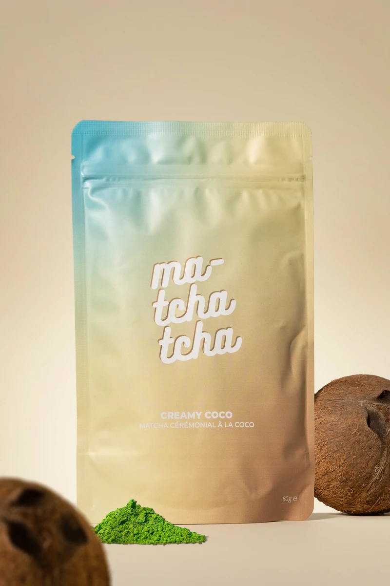Creamy Coco 🥥 - Matcha Cérémonial Noix de Coco
