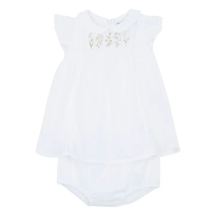 Ensemble Robe et Bloomer | Blanc