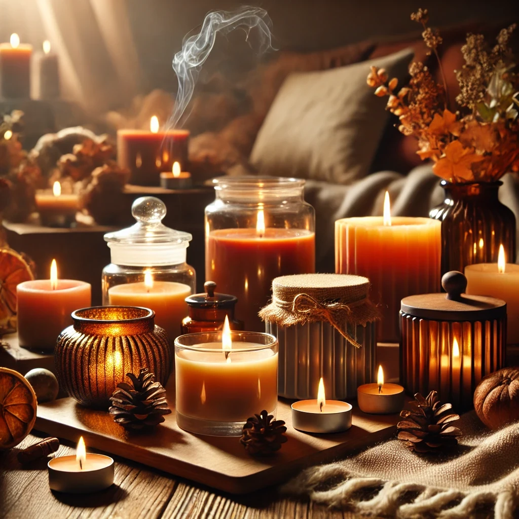 Des bougies qui sentent bon 