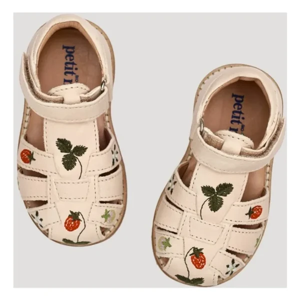 Babies Scratchs Fraises - Collection Uniqua | Crème