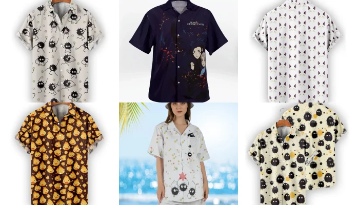 Studio Ghibli Hayao Miyazaki Hawaiian Shirt