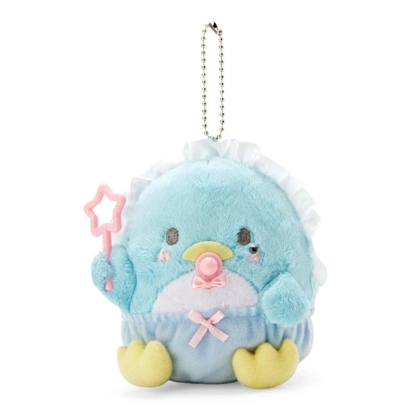 Tuxedosam Plush Mascot Holder Keychain Baby Angel Sanrio Japan