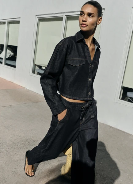  JEAN Z1975 JOGGER WIDE LEG TAILLE HAUTE