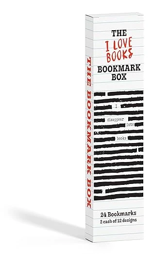 I Love Books Bookmark Box Bookmark – April 19, 2022
