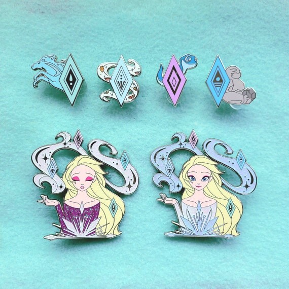 Ensemble de broches fantasy Frozen II