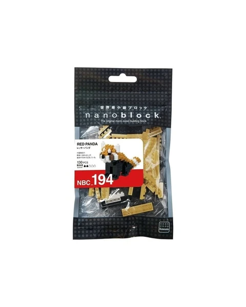 Nanoblock panda roux
