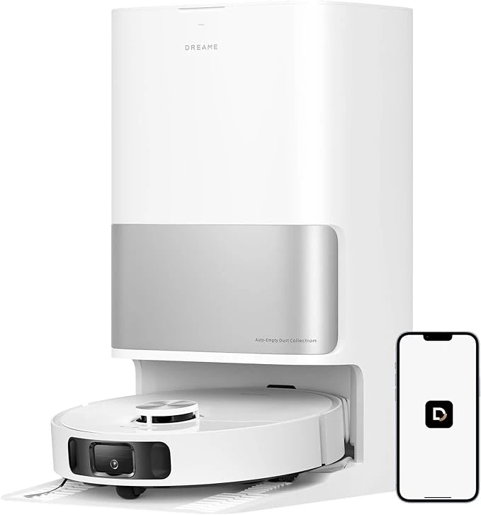 DREAME L10s Ultra Gen 2 Robot Aspirateur Laveur 10 000 Pa, Technologie MopExtend RoboSwing, Base Entièrement Automatique, Mode Animaux, 32 réglages de niveau d'eau, Système de lavage des sols DuoScrub