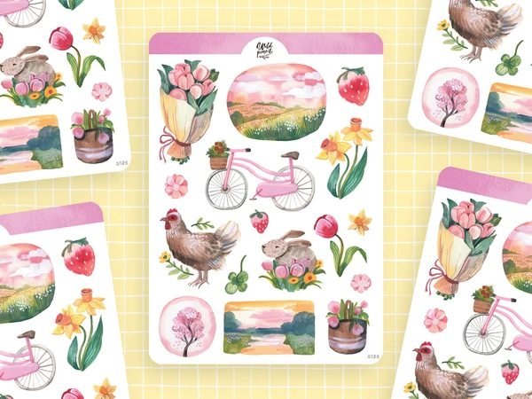 Sticker Sheet — Bloom Season