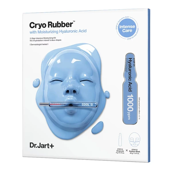 Dr.Jart+ | Cryo Rubber™ Masque Hydratant Visage à l'Acide Hyaluronique