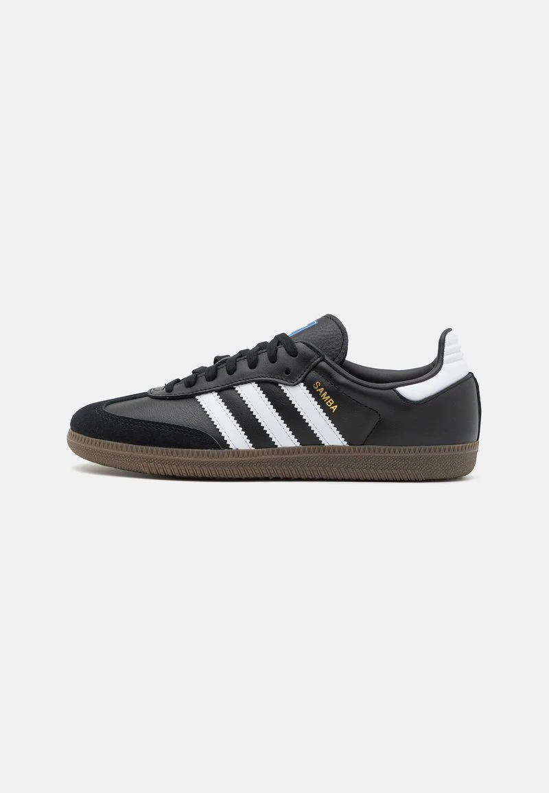 SAMBA OG UNISEX - Baskets basses - core black/footwear white