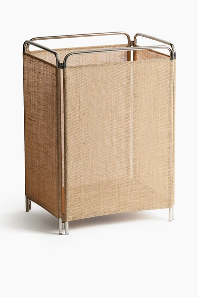 Grand panier à linge repliable