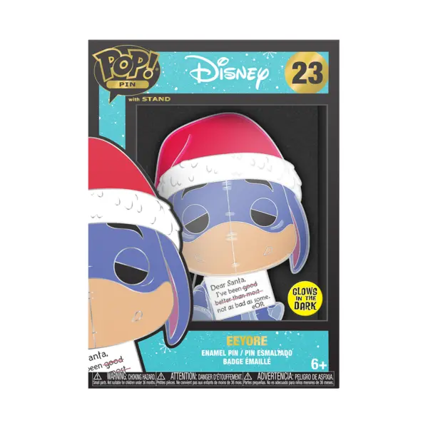 Pop! Pin Holiday Eeyore (Glow)