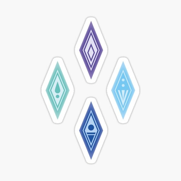 Cristaux de glace | Sticker