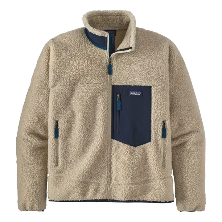 Patagonia - Veste Polaire Classic Retro-X Fibres Recyclées - Naturel | Smallable