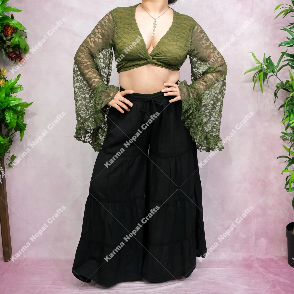 Mossy Dreams Lace Top