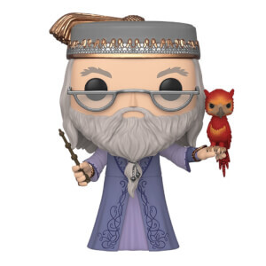 Figurine Pop! Dumbledore Avec Fumseck 10 Pouces (25cm) - Harry Potter
