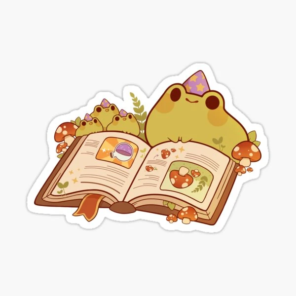 Cours de potion grenouille | Sticker