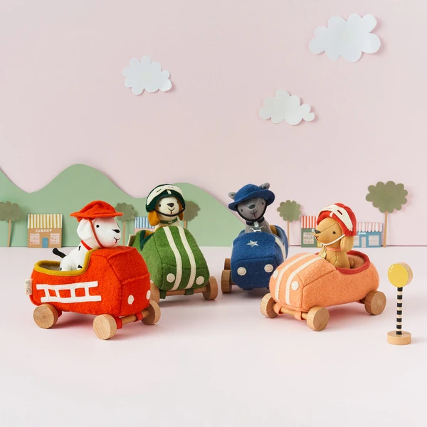 Holdie Dog-Go - Racer Boy - Green