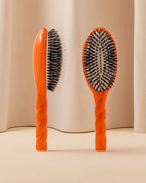 Édition Limitée N.02 La Brosse Démêlante & Soin l'Indispensable Orange Seventies