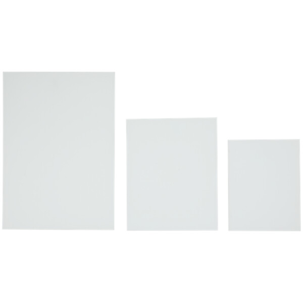 Toiles à dessin, 3 formats différents
