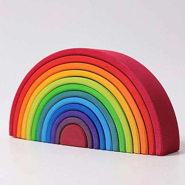 Grand Arc en ciel en bois rainbow Grimm's - 12 pièces