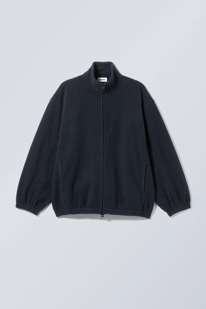 Veste zippée molletonnée