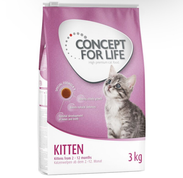 Croquettes concept for Life kitten