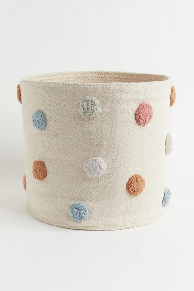 Panier de rangement en coton