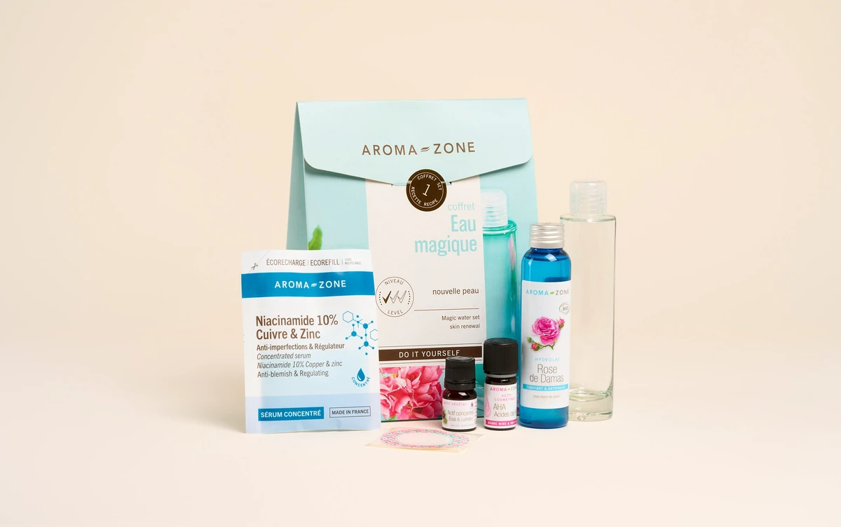 Kit cosmétique maison Eau magique nouvelle peau