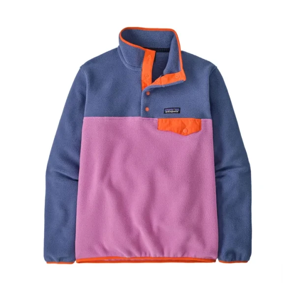 Polaire Lightweight Synch Snap-T Fibres Recyclées | 	Lilas