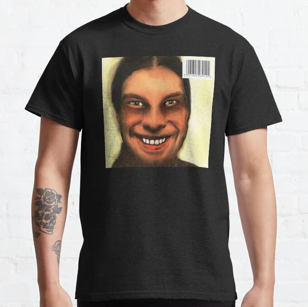 I Care Because You Do Aphex Twin Album Cover T-Shirt | Aphex Twin Shop