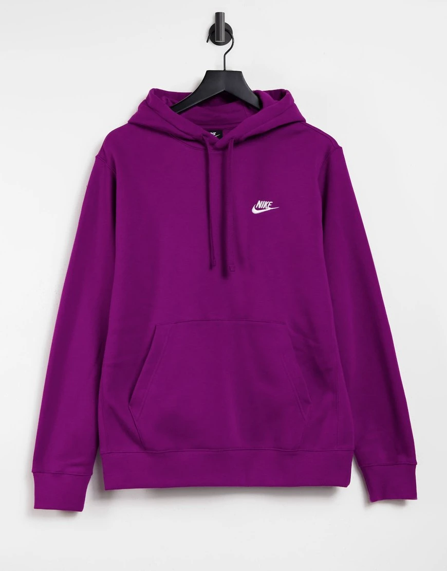 Nike Club - Sweat à capuche - Violet