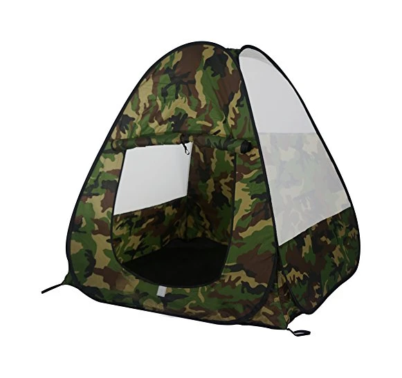 Nuheby Tente de Jeu Pop-up Jeu Interieur Jeux Exterieur Tente Enfants Jeu Camouflage et Motif de Jeu Jardin pour Cadeau Enfant 3 4 5 Ans Fille Garcon