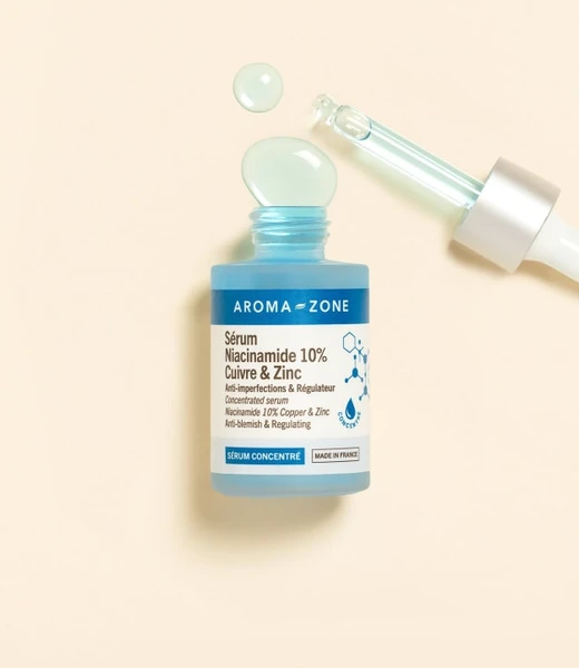 Sérum concentré Niacinamide 10%, Cuivre & Zinc