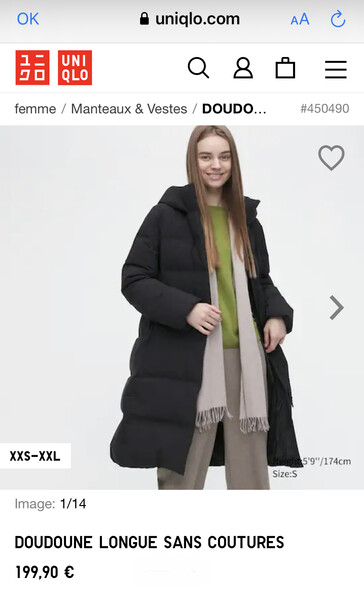 Doudoune Longue Sans Coutures | UNIQLO