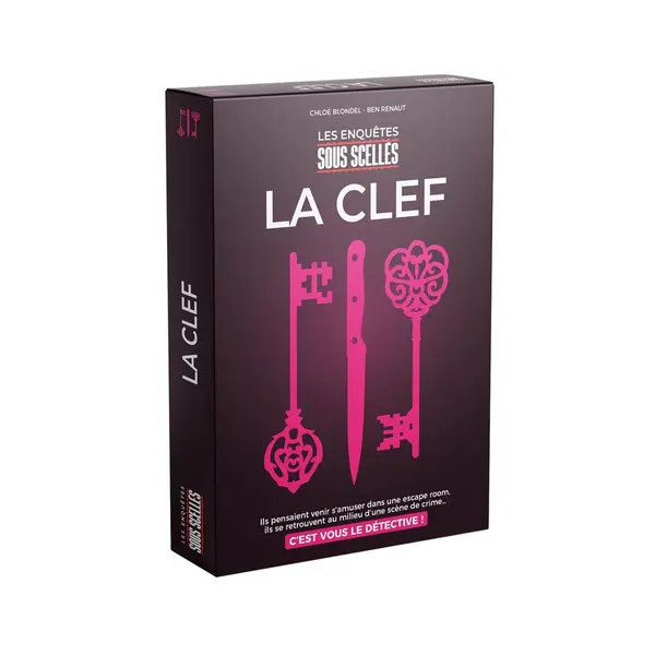 Jeu d'enquête Gigamic La Clef