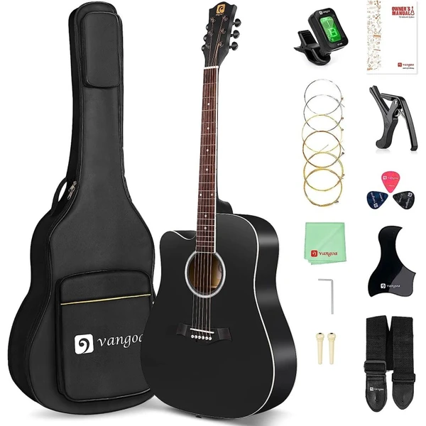 Guitare Acoustique pour gaucher adulte débutant