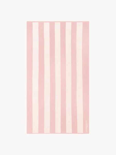 Serviette de plage en coton Rayures