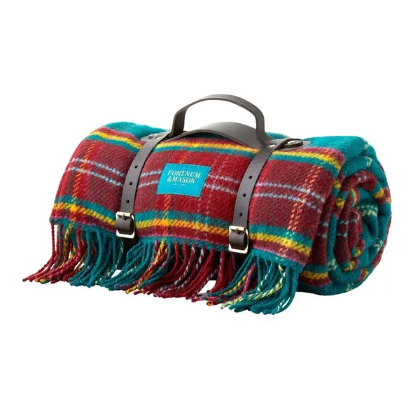 Fortnum’s Tartan Waterproof Picnic Blanket