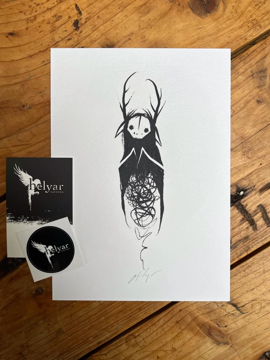 Hand-Signed A5 Art Print - Premium Quality on 300gsm Fresco Gesso Paper