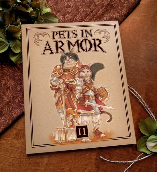Animaux de compagnie dans Armor II Portrait Artbook - 116 Pages - GRATUIT SHIPPING!