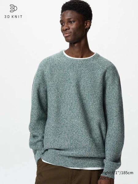 Pull en Maille de Coton 3D