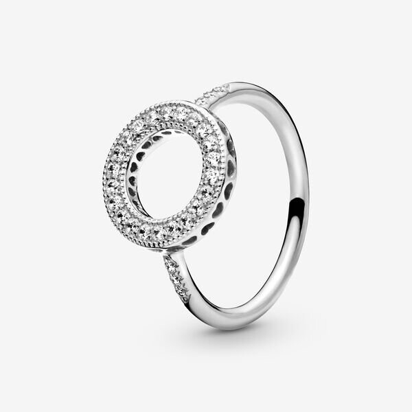 Bague Halo Scintillant