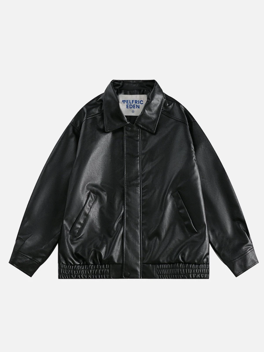 Aelfric Eden Essential Faux Leather Jacket
